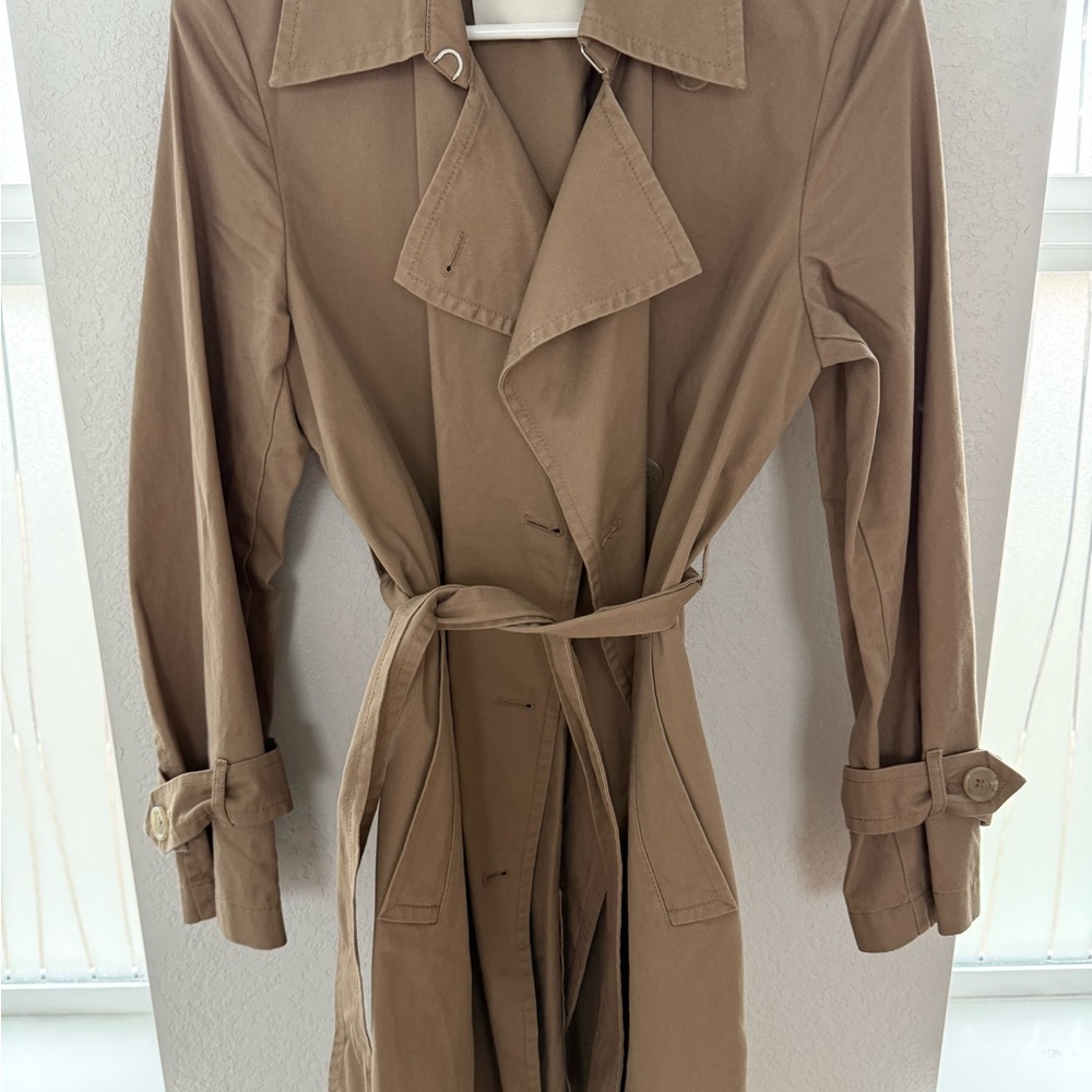 Classic Tan Trench Coat